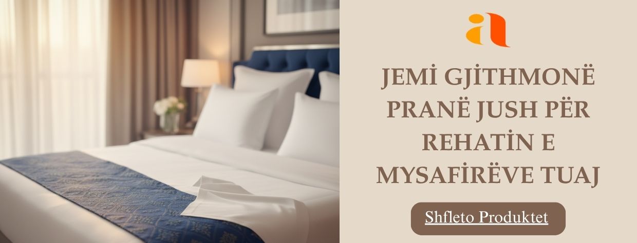 Jemi gjithmonë pranë jush për rehatin e mysafirëve tuaj